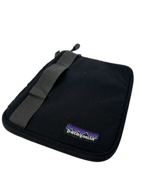 Patagonia Padded Tablet Case 9" X 6.5" Kindle Ipad Display Full Zip Black Travel